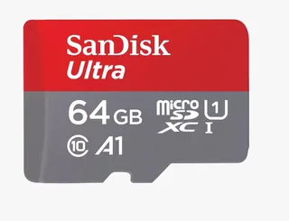 Ultra MicroSDXC - Flashgeheugenkaart van SanDisk, 64 GB – cover 1 van 2