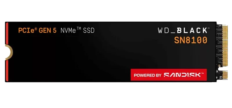 WD_Black SN8100 - SSD van SanDisk, 8 TB – cover