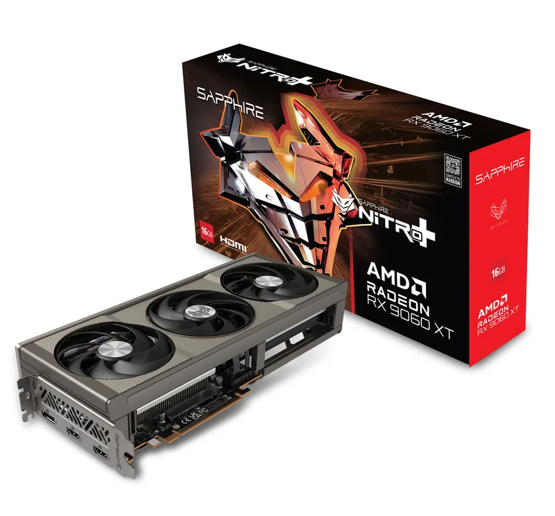 Nitro+ Radeon RX 9060 XT Gaming 16G - Videokaart van Sapphire – cover
