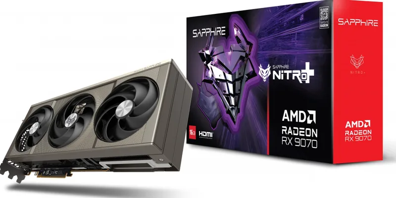Nitro+ Radeon RX 9070 - Videokaart van Sapphire – cover