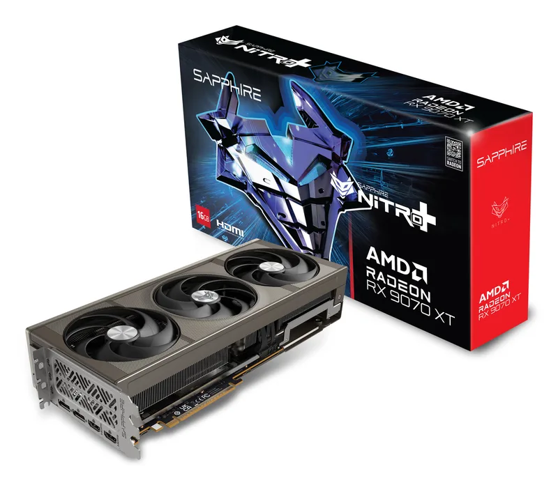 Nitro+ Radeon RX 9070 XT - Videokaart van Sapphire – cover