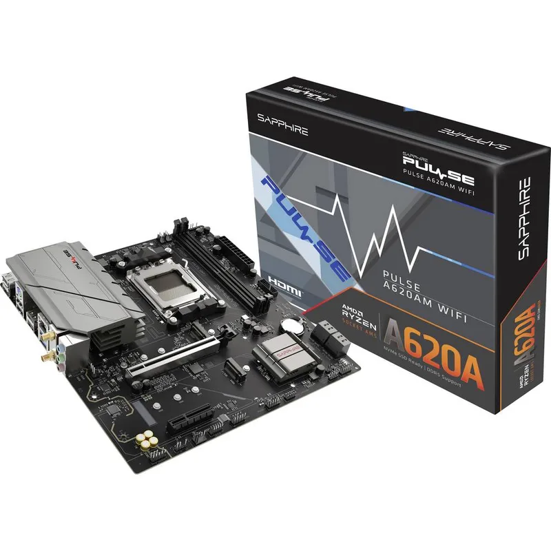Pulse A620AM - Moederbord van Sapphire – cover