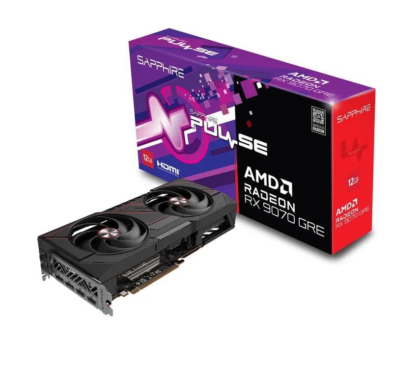 Pulse Radeon RX 9070 GRE - Videokaart van Sapphire – cover