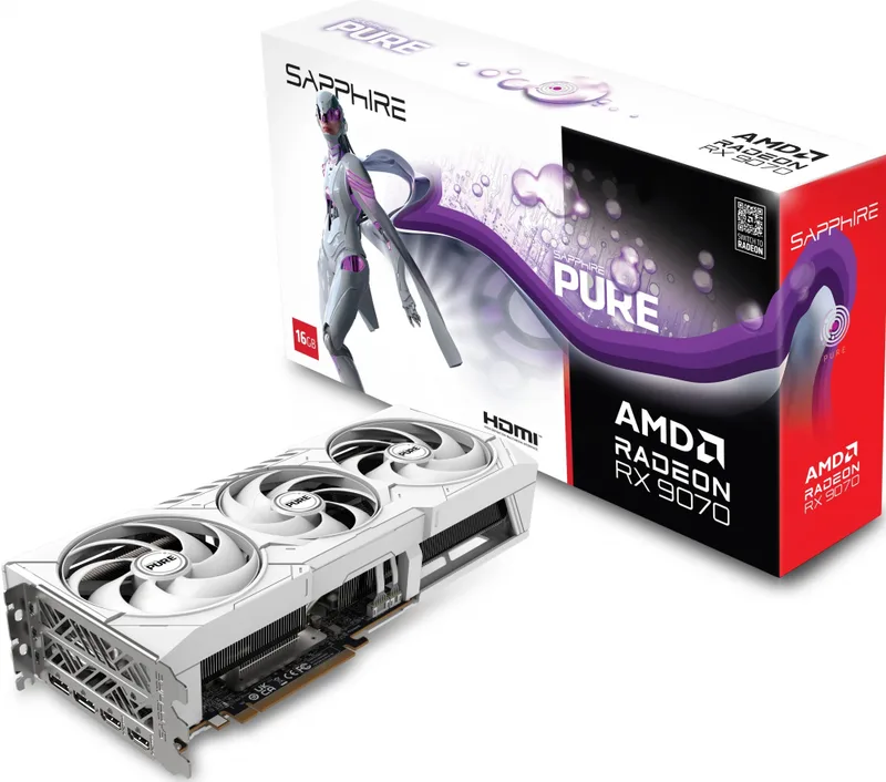 Pure Radeon RX 9070 - Videokaart van Sapphire – cover