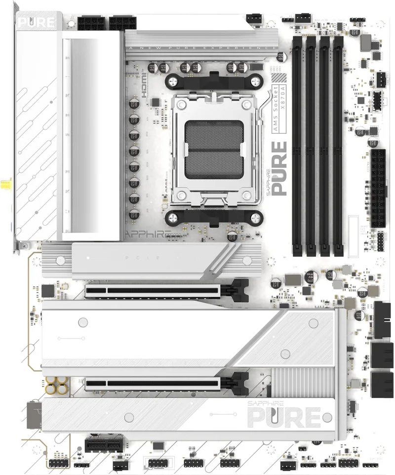 PURE X870 - Moederbord - WIFI - Voor AMD - Uitbreidbaar van Sapphire – cover