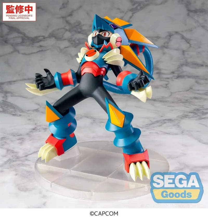 Mega Man: Battle Network Luminasta Figure - Mega Man (Gregar Beast) by Sega Goods – cover