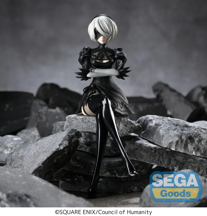 NieR Automata: Ver.1.1A PM Perching Figure - 2B (Sitting) van Sega Goods – cover