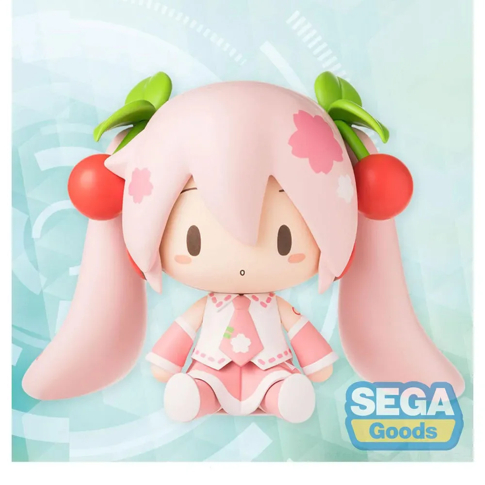 Character Vocal Series 01 Hatsune Miku Sakura Miku Fuwa Petit Chibi-figur 8 Cm fra SEGA – cover