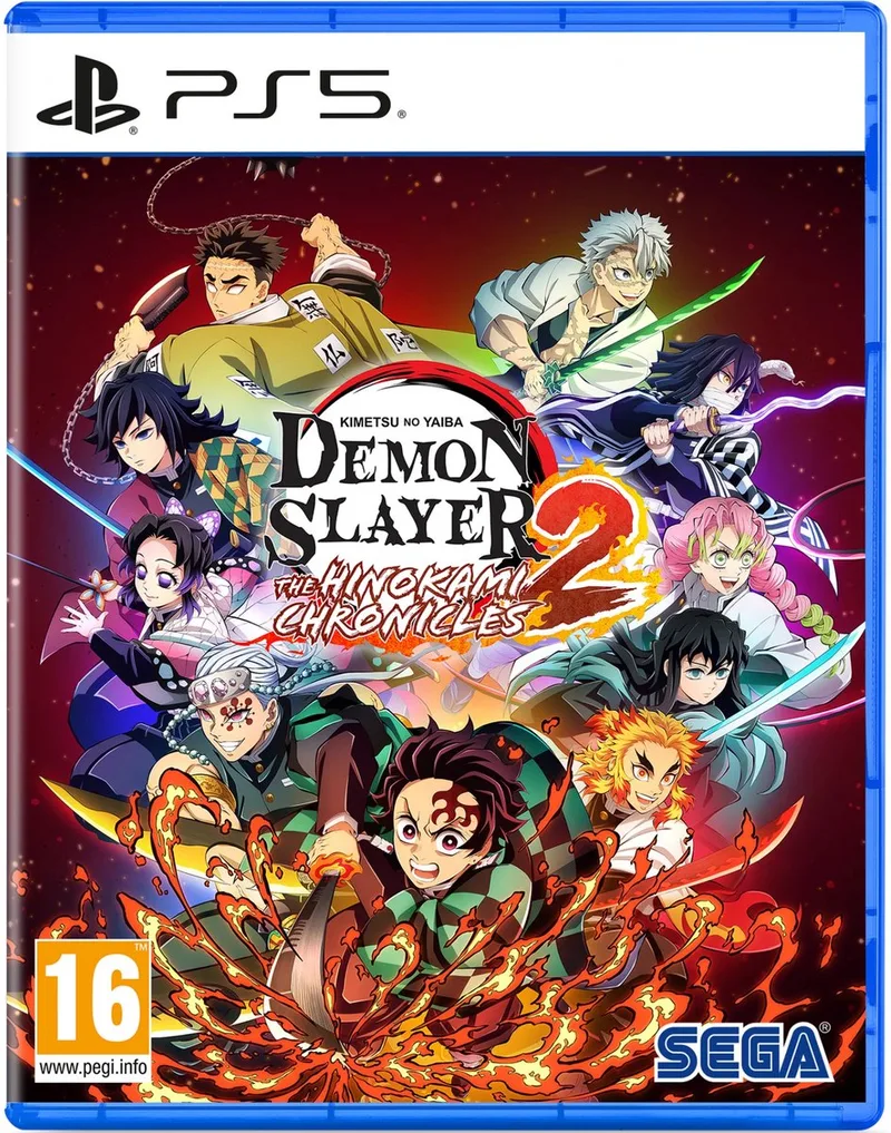 Demon Slayer -Kimetsu no Yaiba- The Hinokami Chronicles 2 by Sega, PS5 – cover