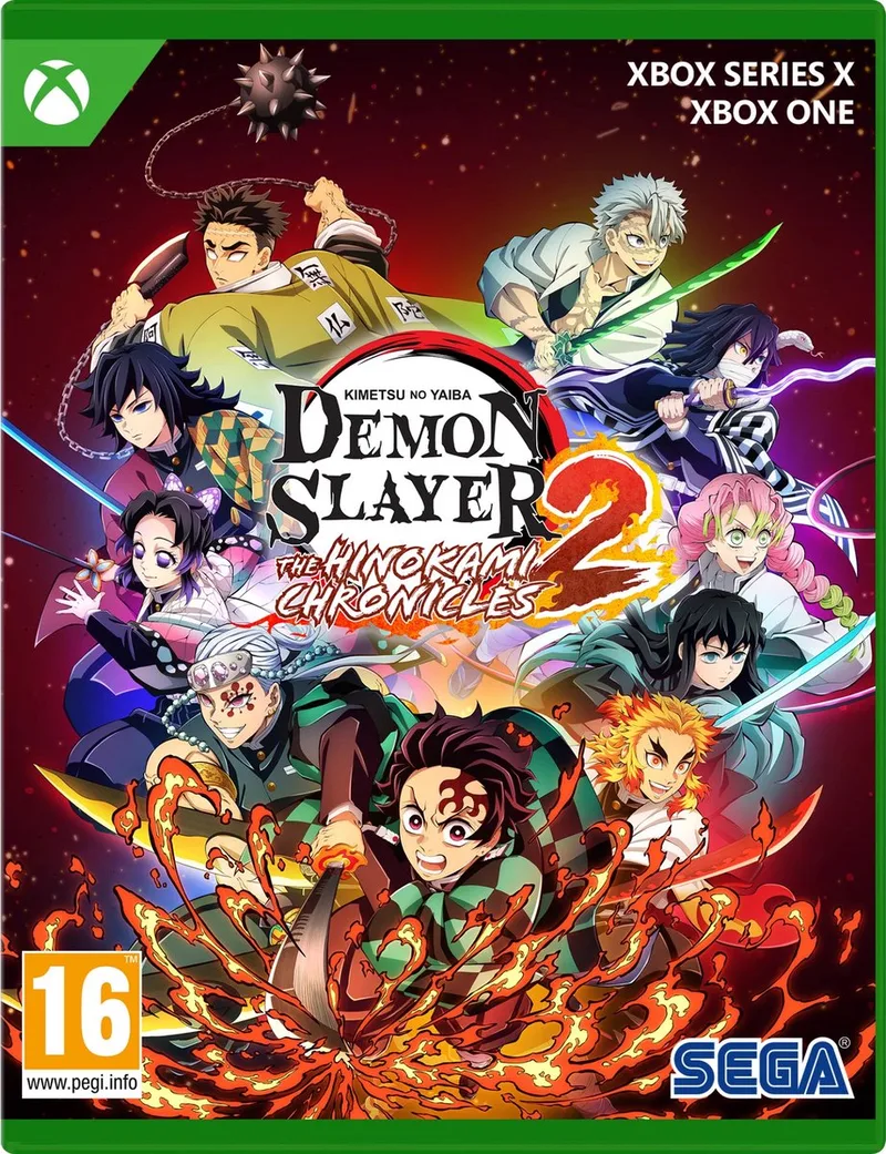 Demon Slayer -Kimetsu no Yaiba- The Hinokami Chronicles 2 van Sega, Xbox Series X | S – cover