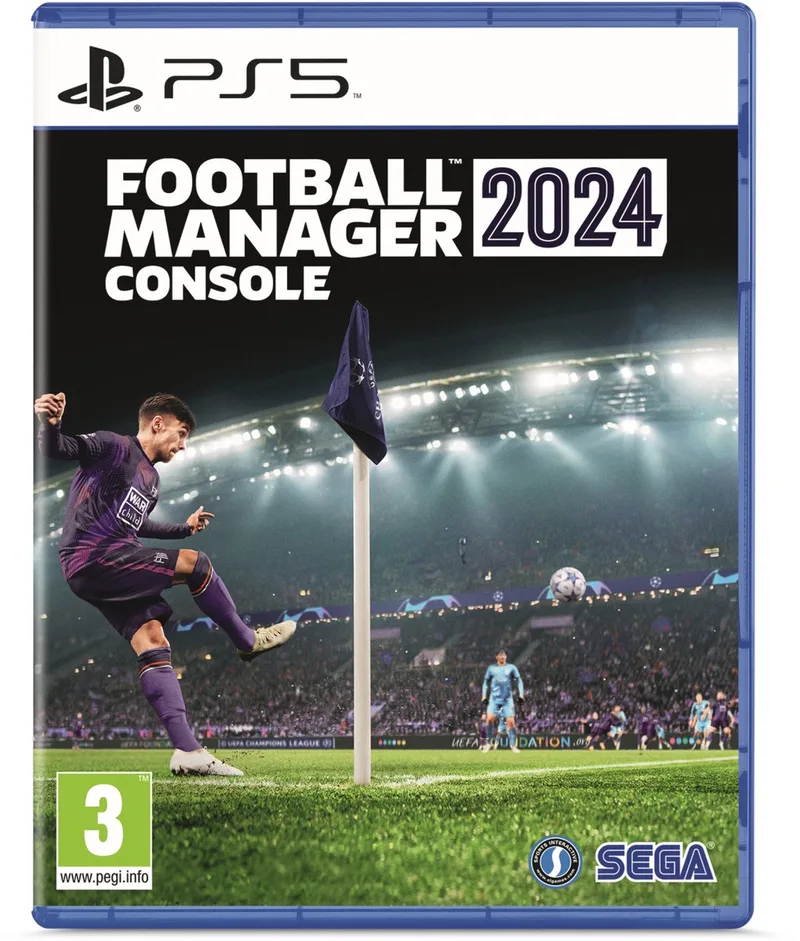 Football Manager 2024 van Sega, PS5 – cover
