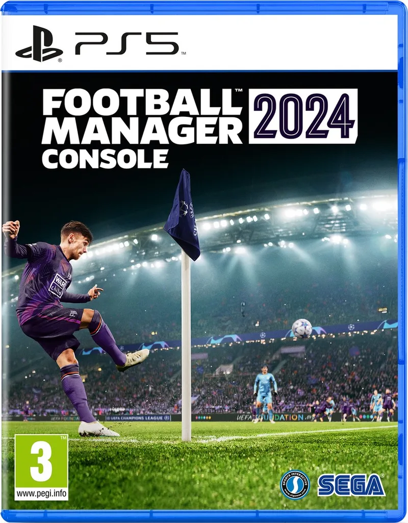 Football Manager 2024 de Sega, PS5 – jaquette