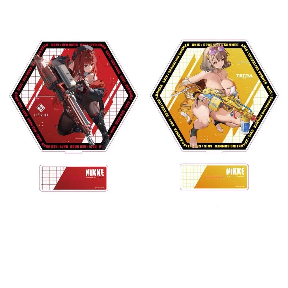Goddess Of Victory: Nikke Ptz Double-sided Rapi: Red Hood/anis: Sparkling Summer Figuur by SEGA – cover