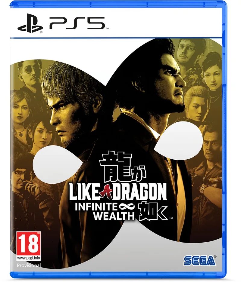 Like a Dragon: Infinite Wealth van Sega, PS5 – cover