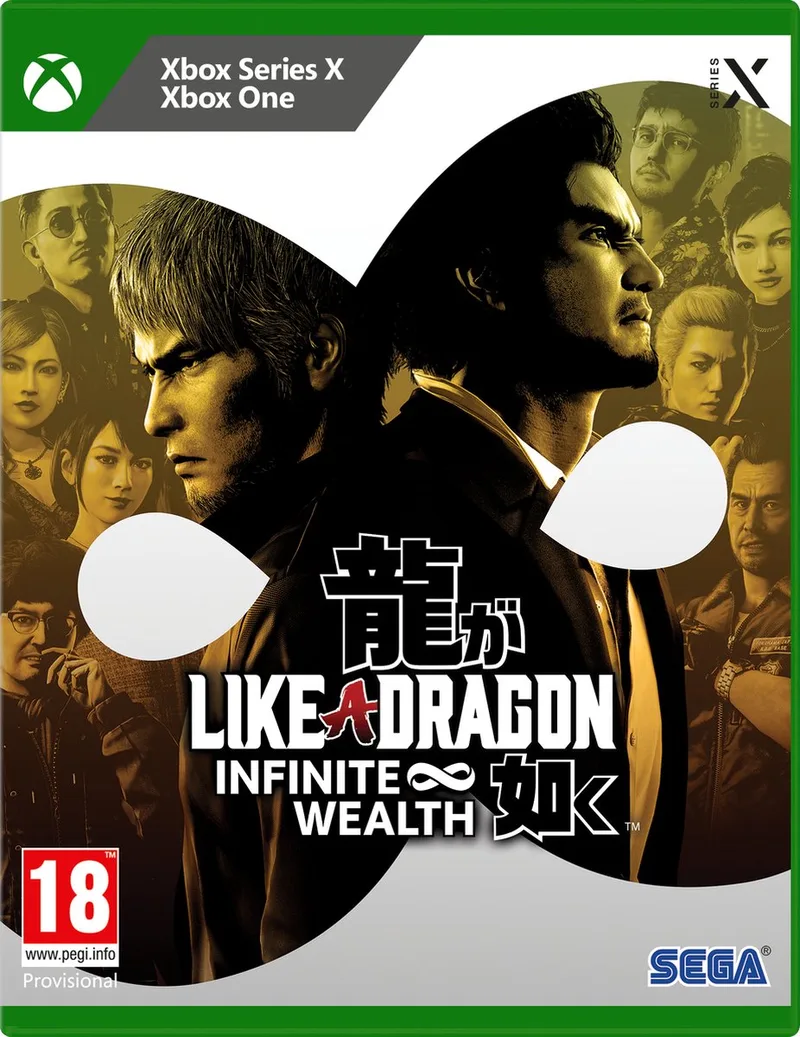 Like a Dragon: Infinite Wealth van Sega, Xbox Series X | S – cover