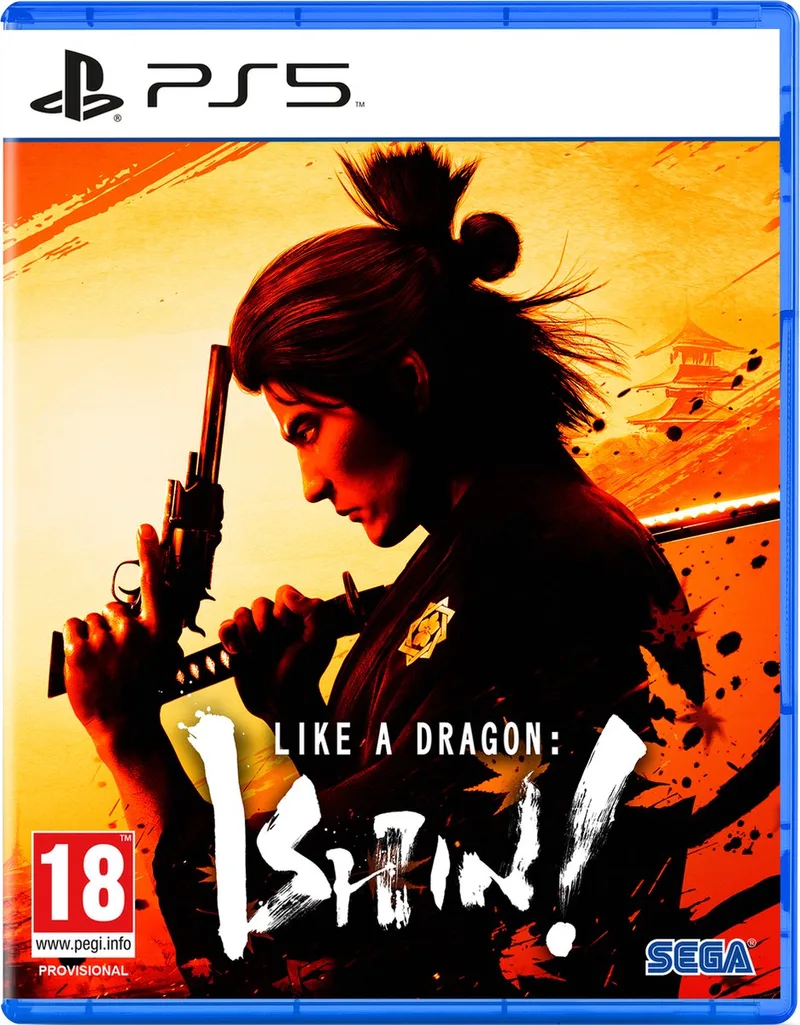 Like a Dragon: Ishin! by Sega, PS5 – cover