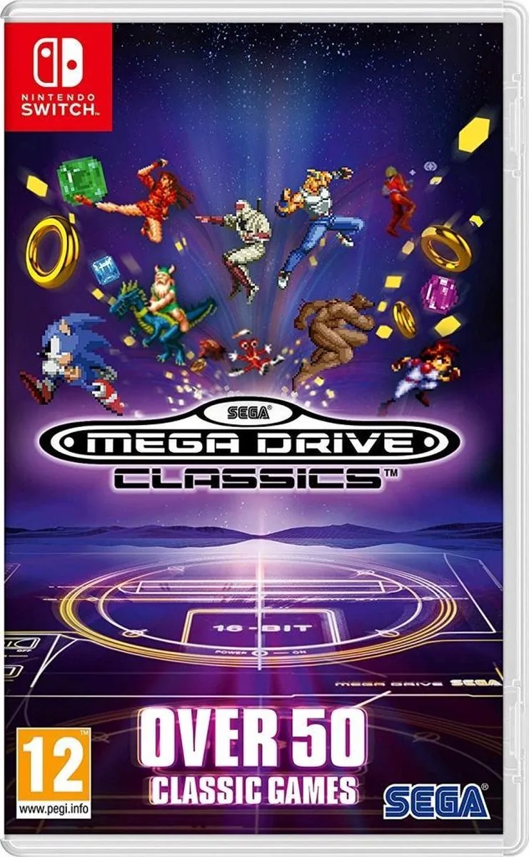 Mega Drive Classics by SEGA, Nintendo Switch – cover
