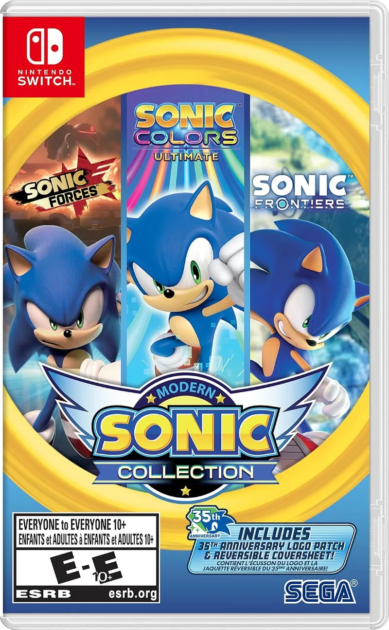 Modern Sonic Collection van Sega, Nintendo Switch – cover