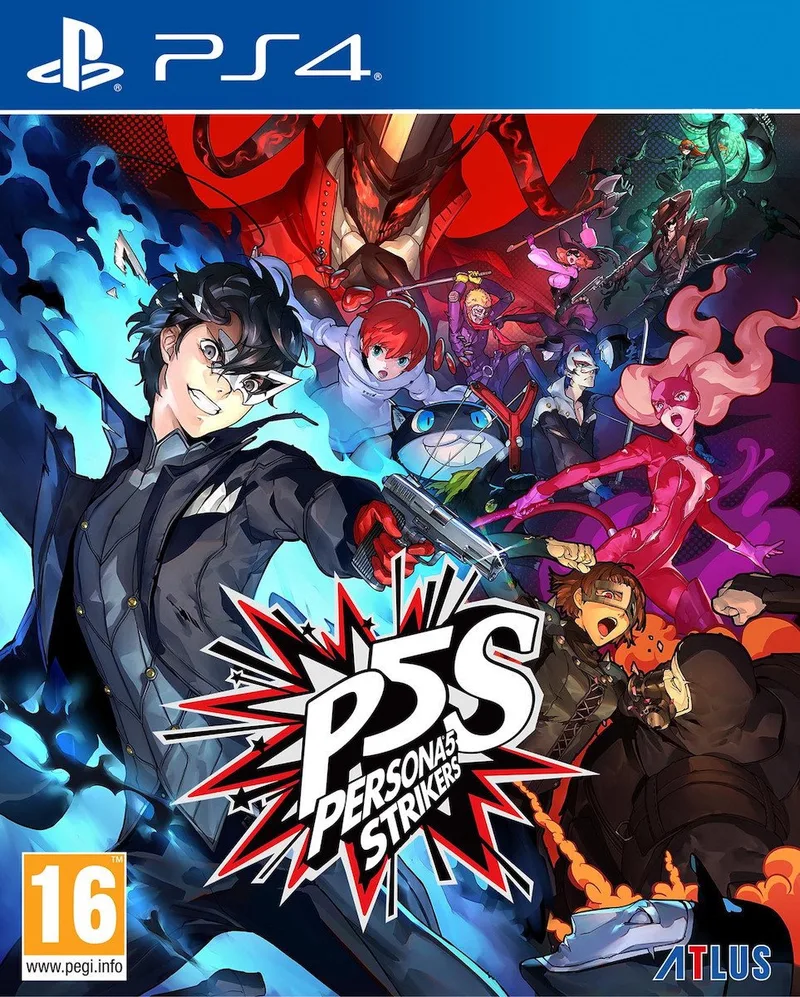 Persona 5 Strikers PS4 Game van Sega, PS5 – cover