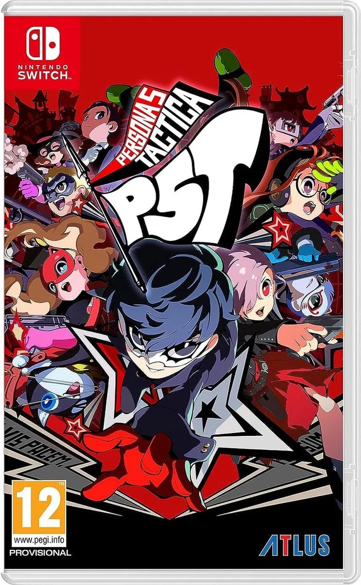 Persona 5 - Tactica de Sega, Nintendo Switch – jaquette