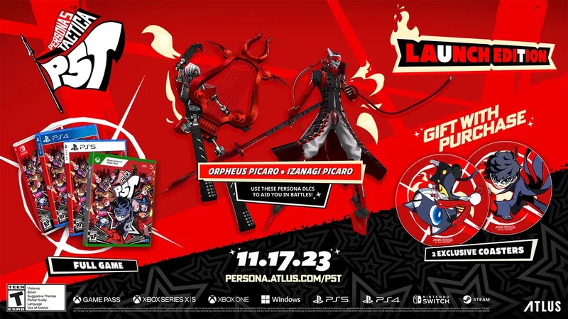 Persona 5 - Tactica by Sega, Xbox Series X | S – cover