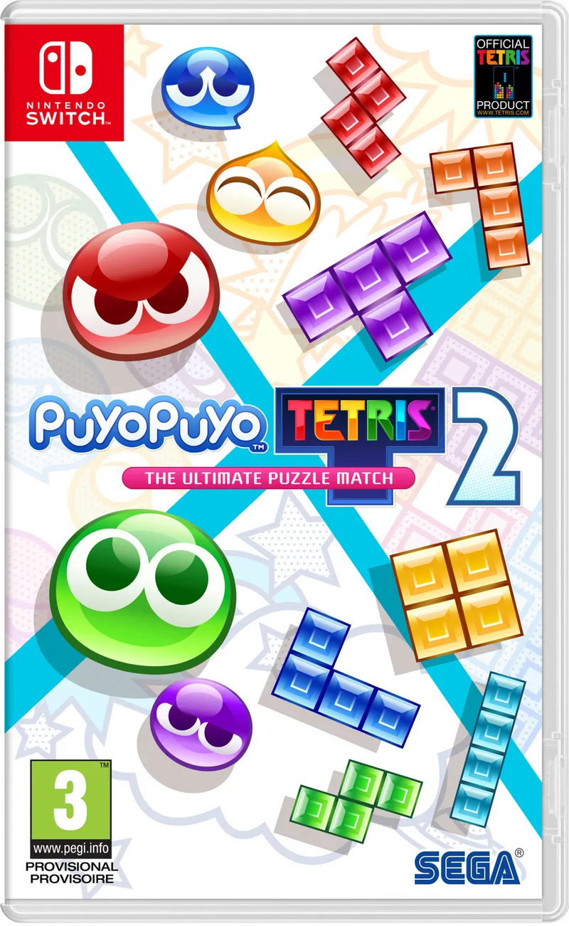 Puyo Puyo Tetris 2 Launch Edition de Sega, Nintendo Switch – jaquette