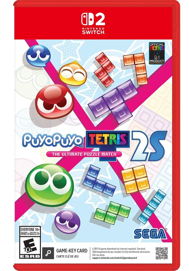 Puyo Puyo: Tetris 2 de Sega, Nintendo Switch 2 – jaquette