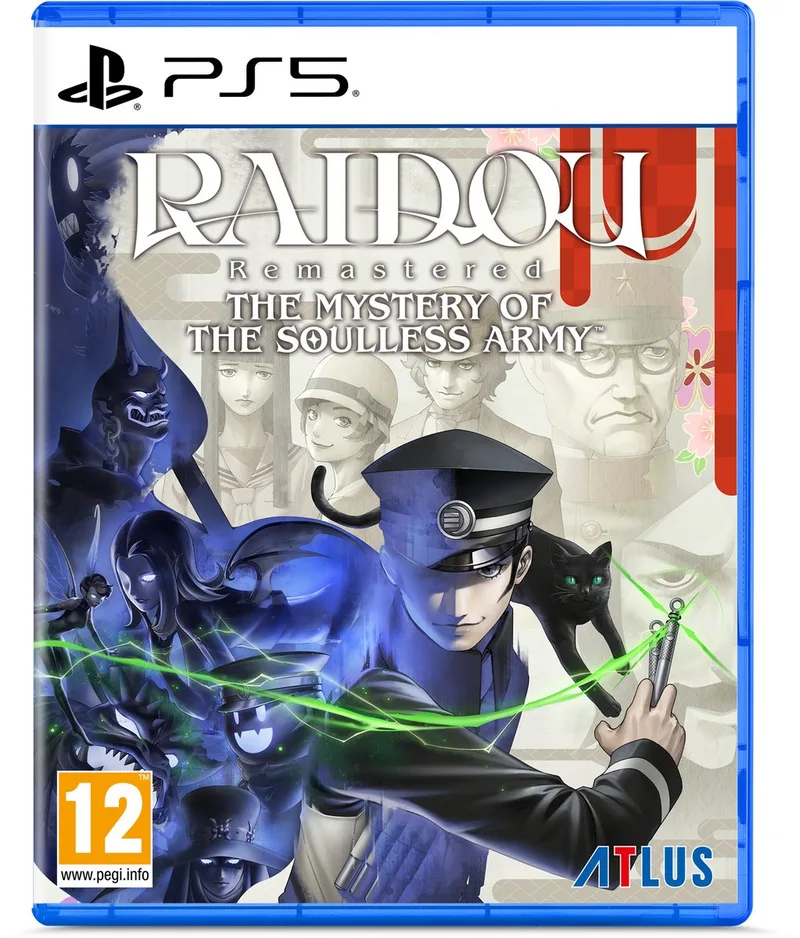 RAIDOU Remastered: The Mystery of the Soulless Army van Sega, PS5 – cover