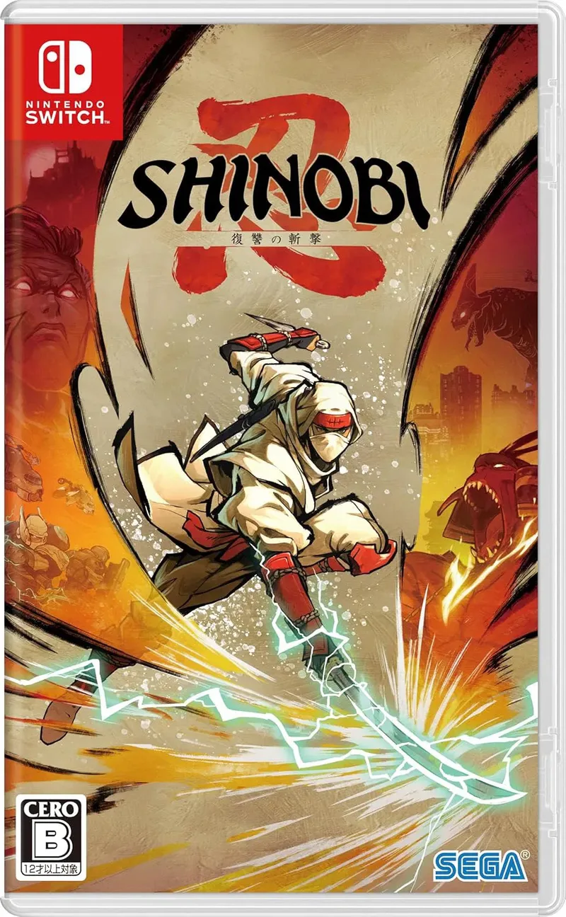 Shinobi: Art of Vengeance van Sega, Nintendo Switch – cover