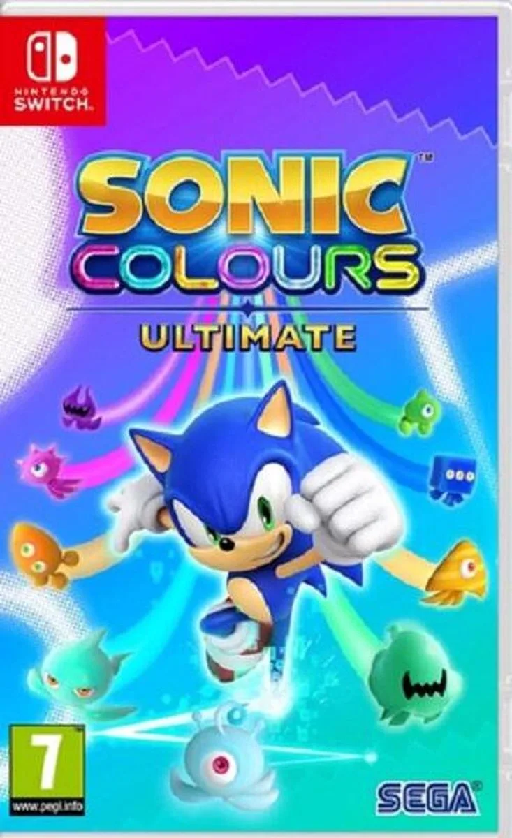 Sonic Colours Ultimate de Sega, Nintendo Switch – jaquette