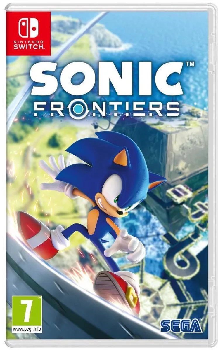 Sonic Frontiers de Sega, Nintendo Switch – jaquette