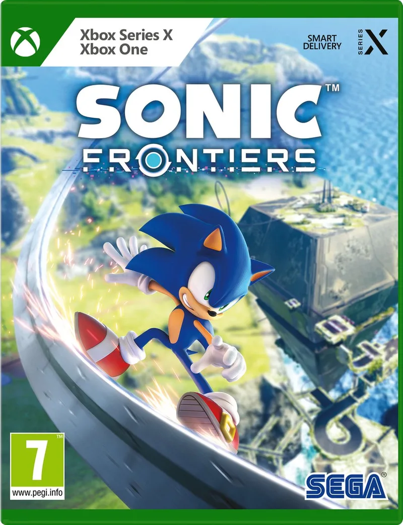 Sonic Frontiers van Sega, Xbox Series X | S – cover