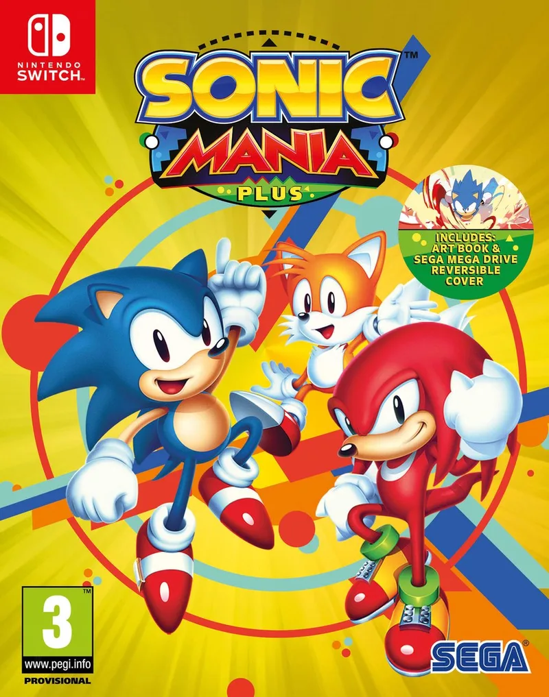 Sonic Mania Plus - Special Edition van SEGA, Nintendo Switch – cover