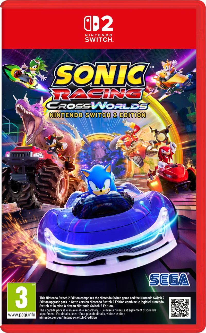 Sonic Racing: CrossWorlds by Sega, Nintendo Switch 2 – cover