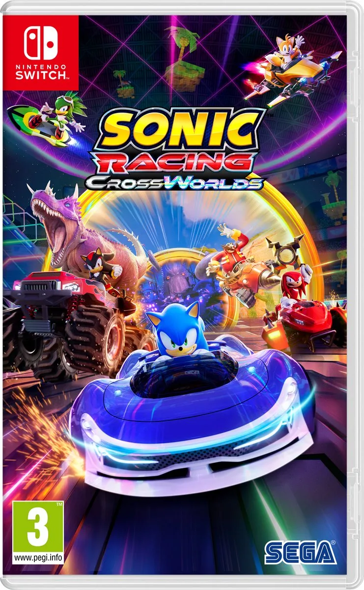 Sonic Racing: CrossWorlds by Sega, Nintendo Switch – cover