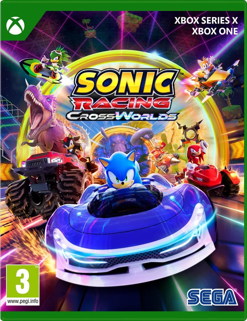 Sonic Racing: CrossWorlds by Sega, Xbox Series X | S – cover