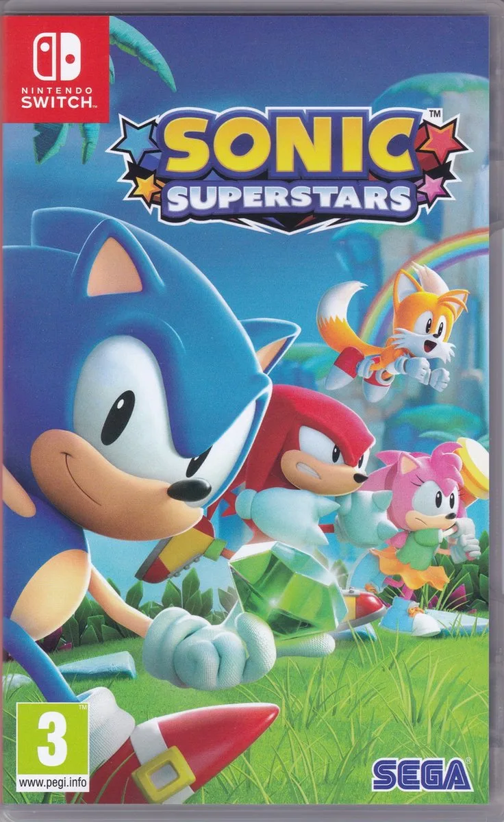 Sonic Superstars van Sega, Nintendo Switch – cover