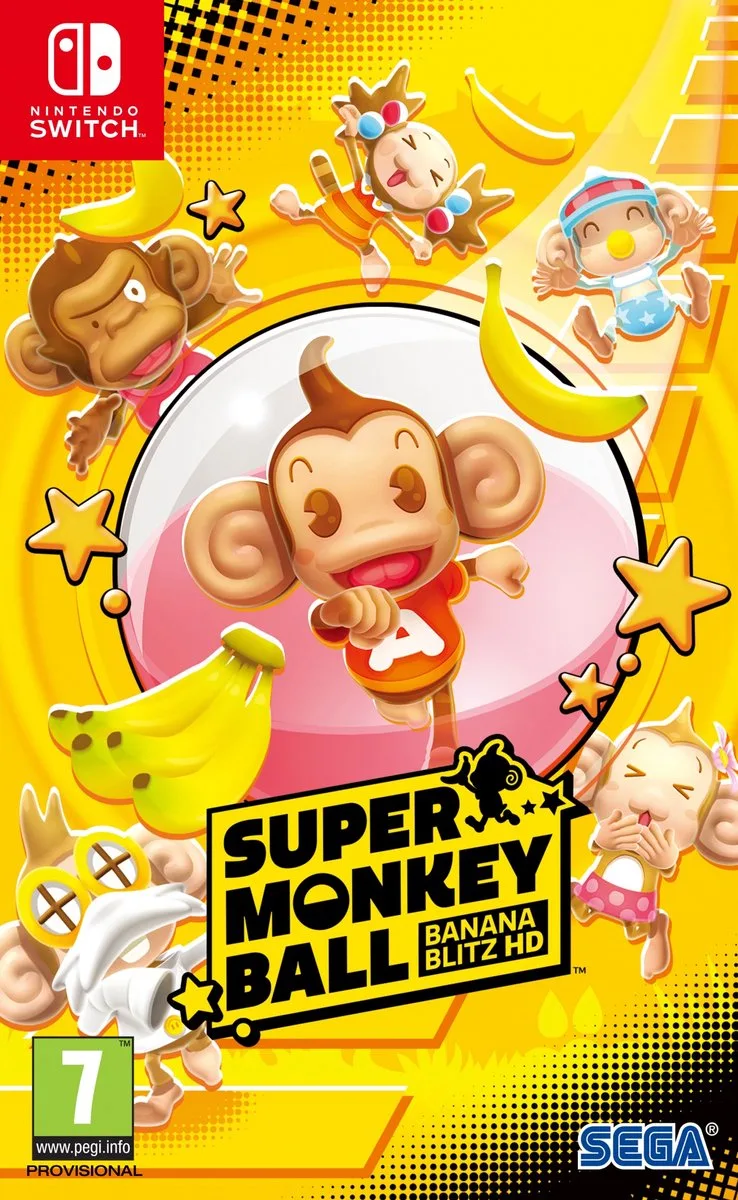 Super Monkey Ball Banana Blitz HD by Sega, Nintendo Switch – cover