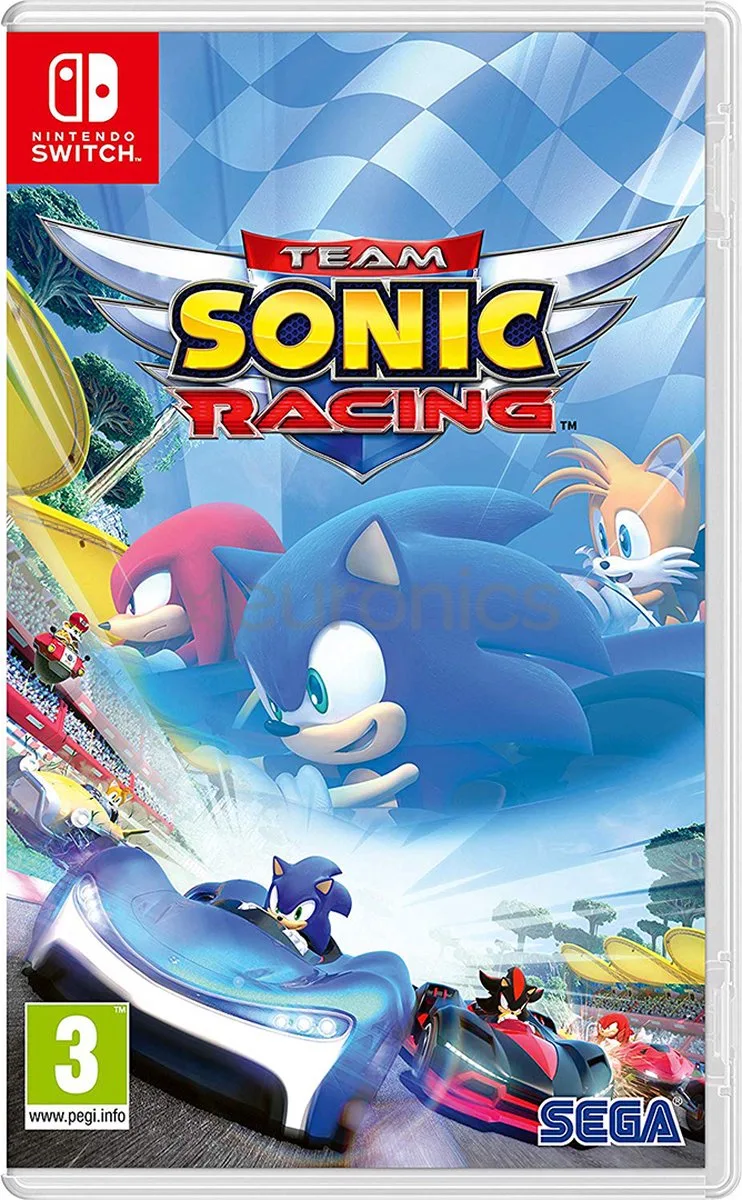 Team Sonic Racing van Sega, Nintendo Switch – cover