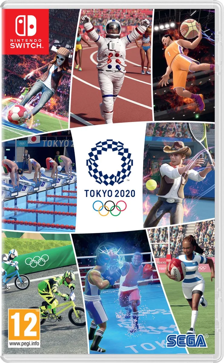Tokyo 2020 - Official Video Game by Sega, Nintendo Switch – cover