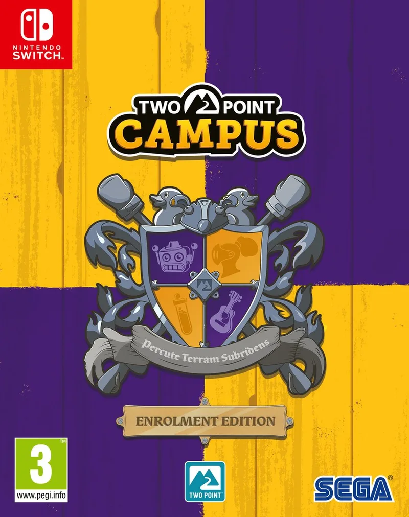 Two Point Campus - Enrolment Edition by Sega, Nintendo Switch – cover