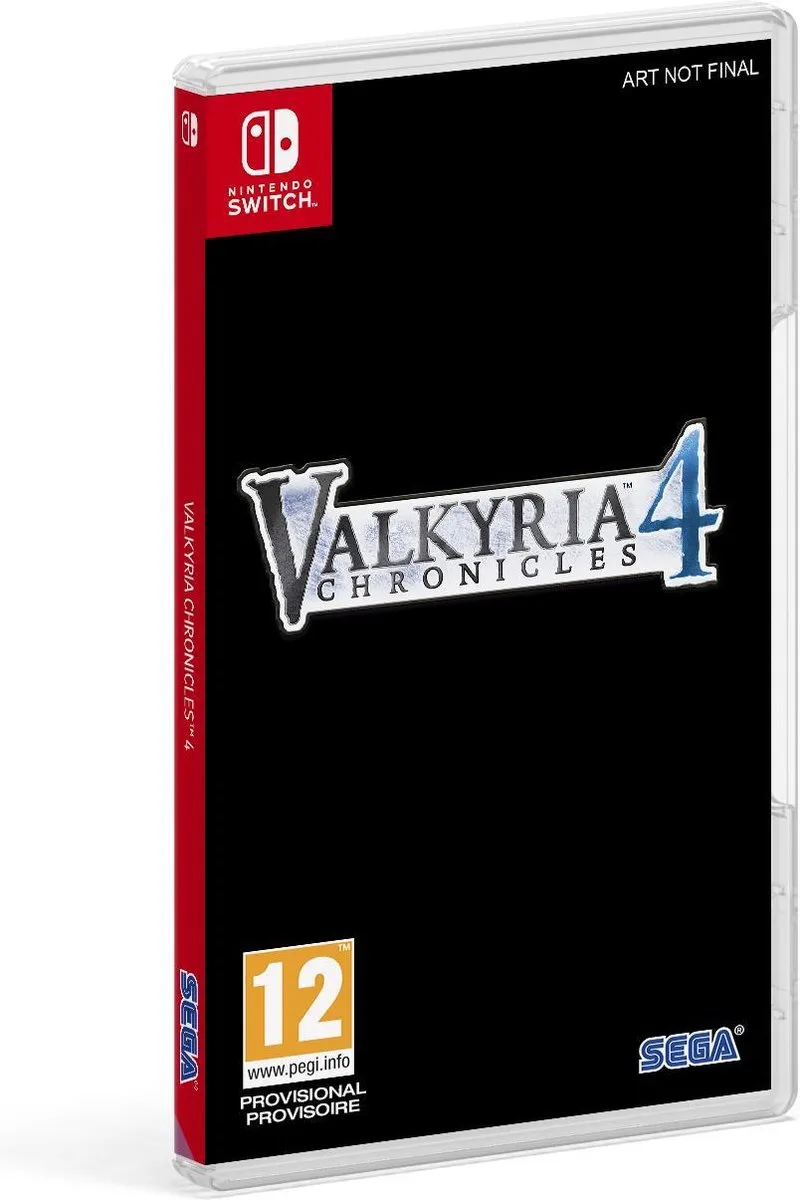 Valkyria Chronicles 4 van Sega, Nintendo Switch – cover