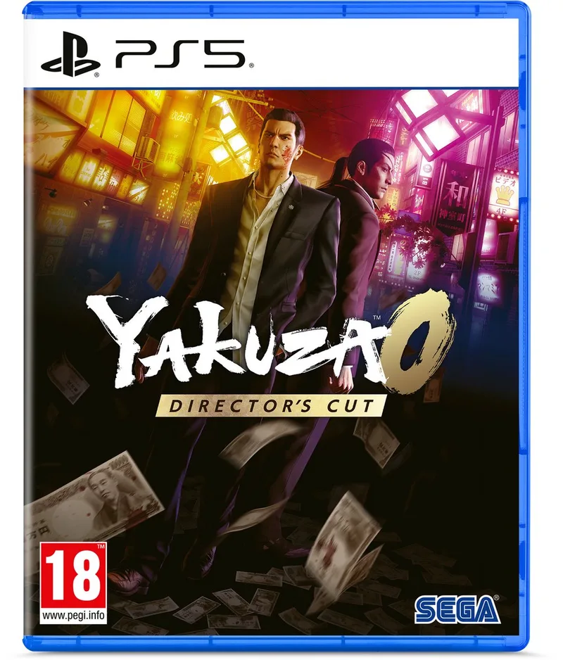 Yakuza 0 Director's Cut van Sega, PS5 – cover