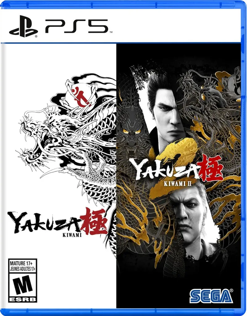 Yakuza Kiwami & Yakuza Kiwami 2 de Sega, PS5 – jaquette