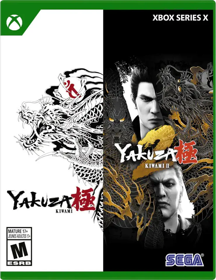 Yakuza Kiwami & Yakuza Kiwami 2 by Sega, Xbox Series X | S – cover