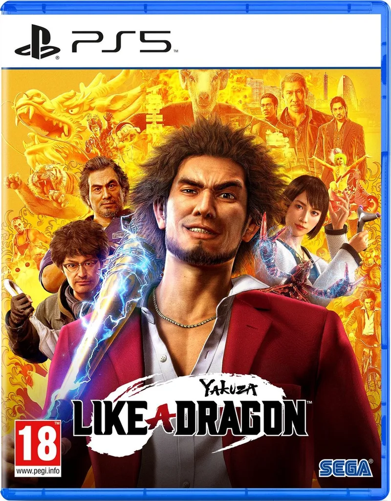 Yakuza: Like A Dragon by Sega, PS5 – cover
