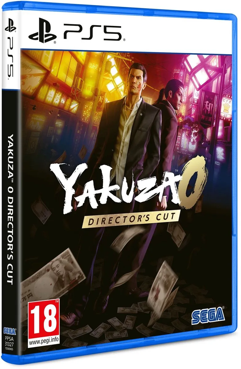 Yakuza Zero Director’s Cut Edition de Sega, PS5 – jaquette