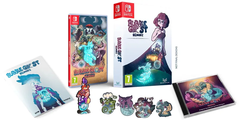 Bubble Ghost Remake Collector Edition de Selecta Play, Nintendo Switch – jaquette