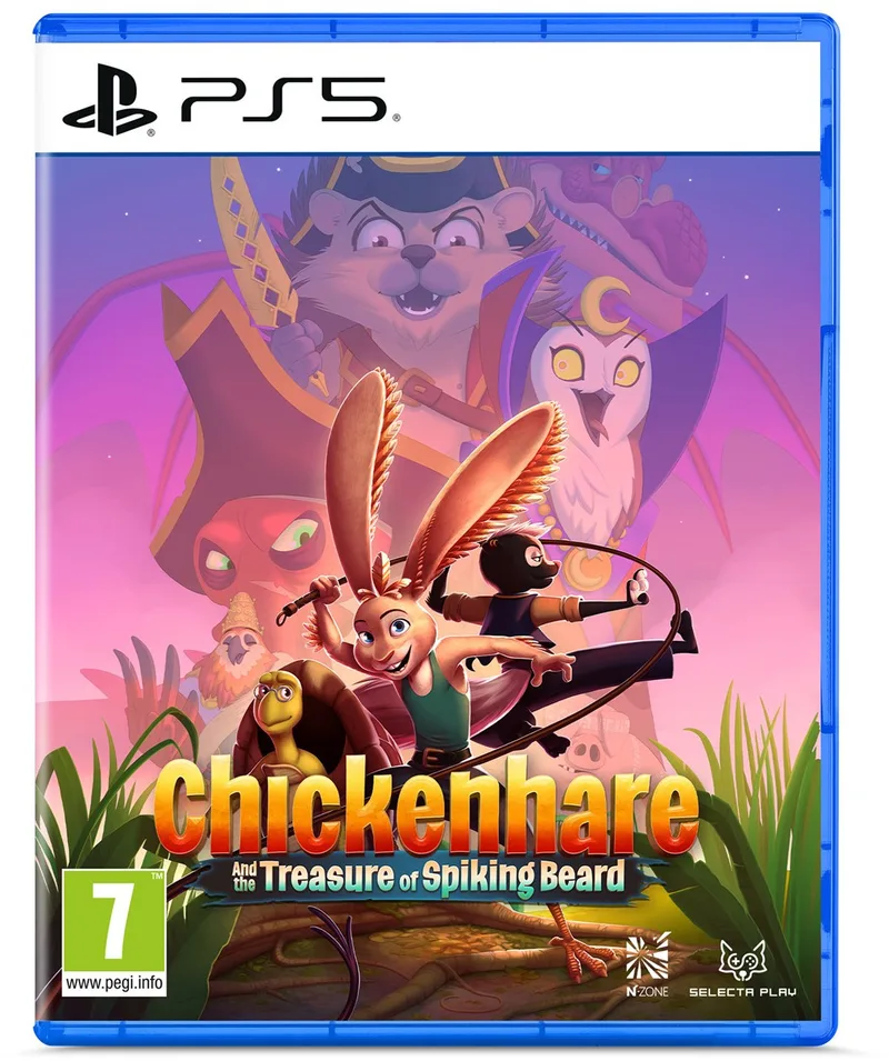 Chickenhare and the Treasure of Spiking Beard van Selecta Play, PS5 – cover