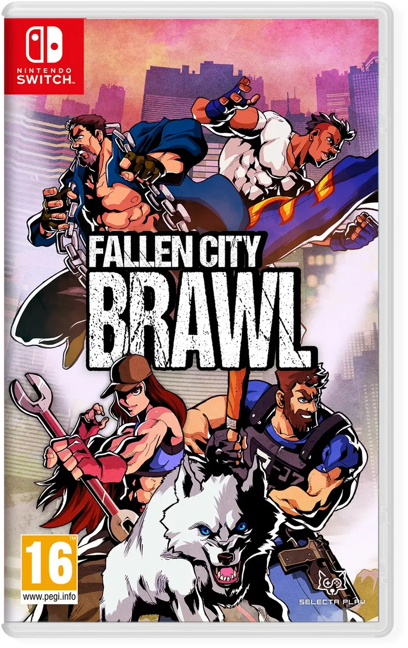 Fallen City Brawl van Selecta Play, Nintendo Switch – cover